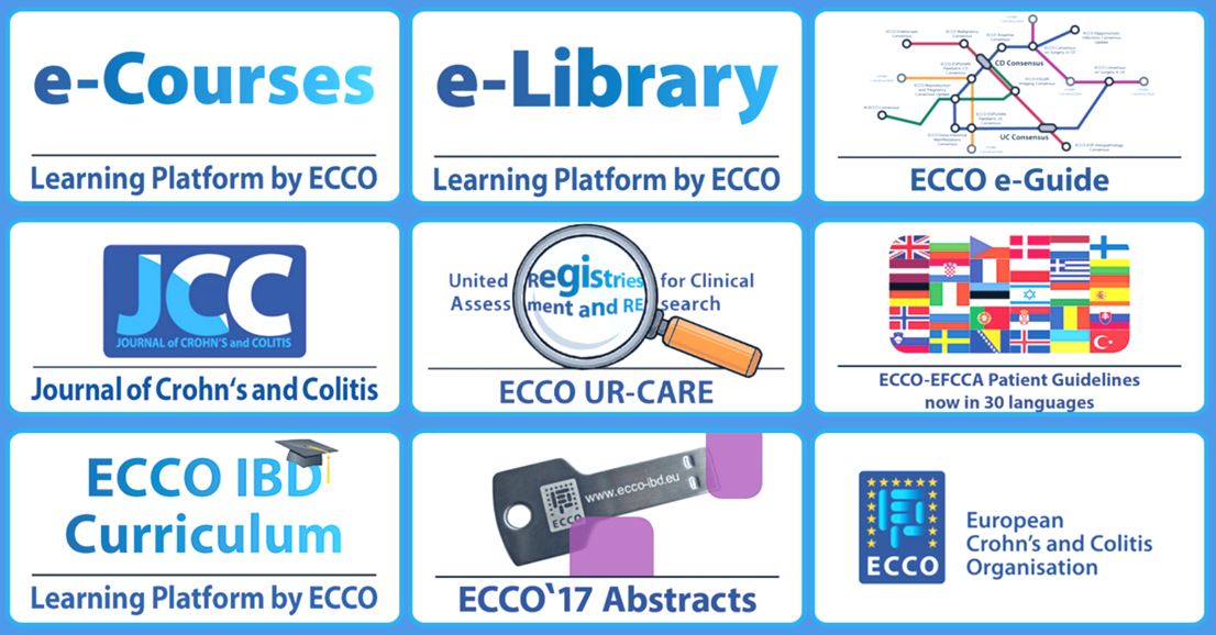 Crohn´s and Colitis Organisation - ECCO - What's new the ECCO Booth