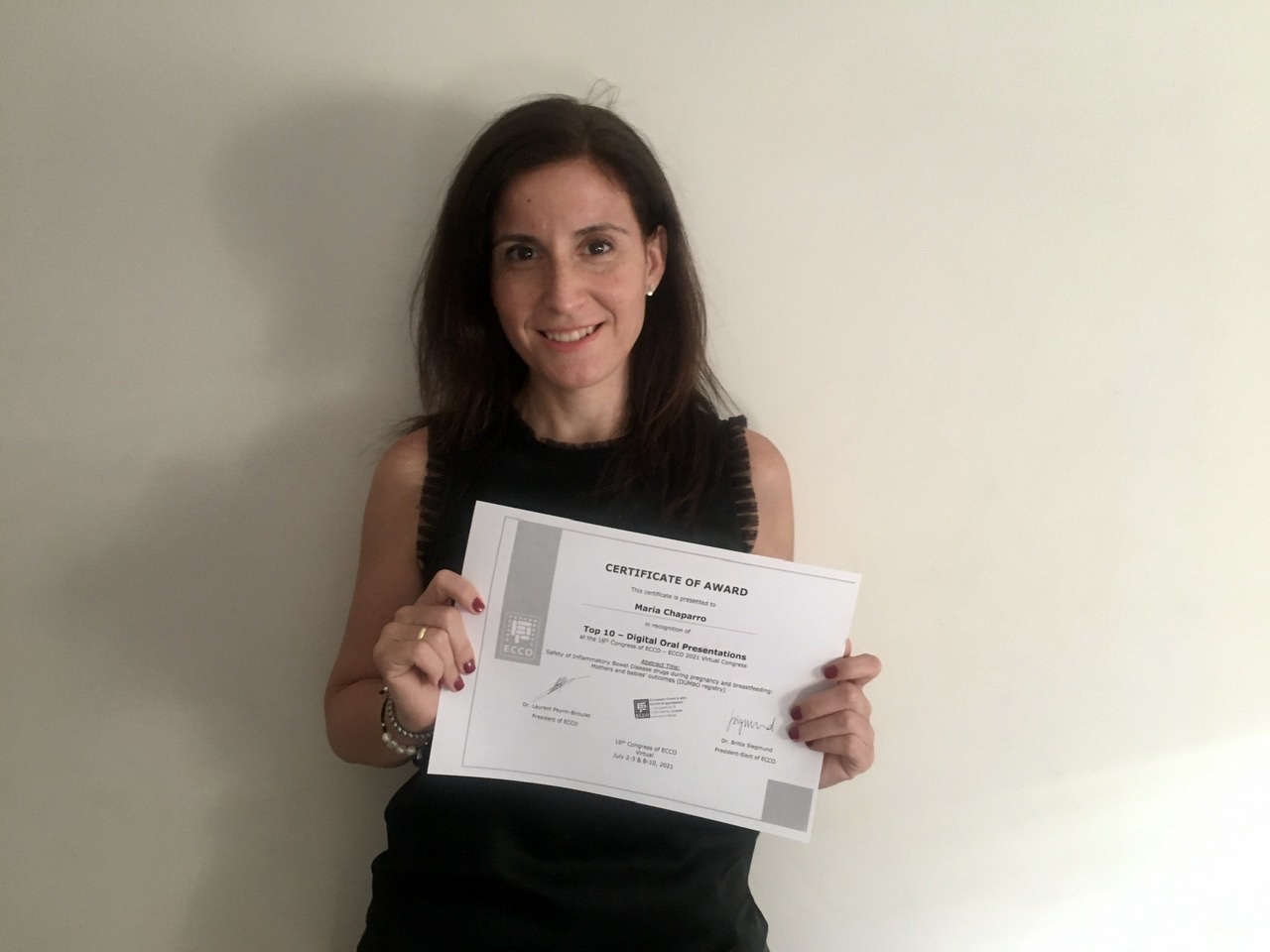 Top 10 DOP Award 2021 Maria Chaparro Spain