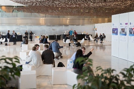 02 Congress Members Lounge at ECCO17 Barcelona