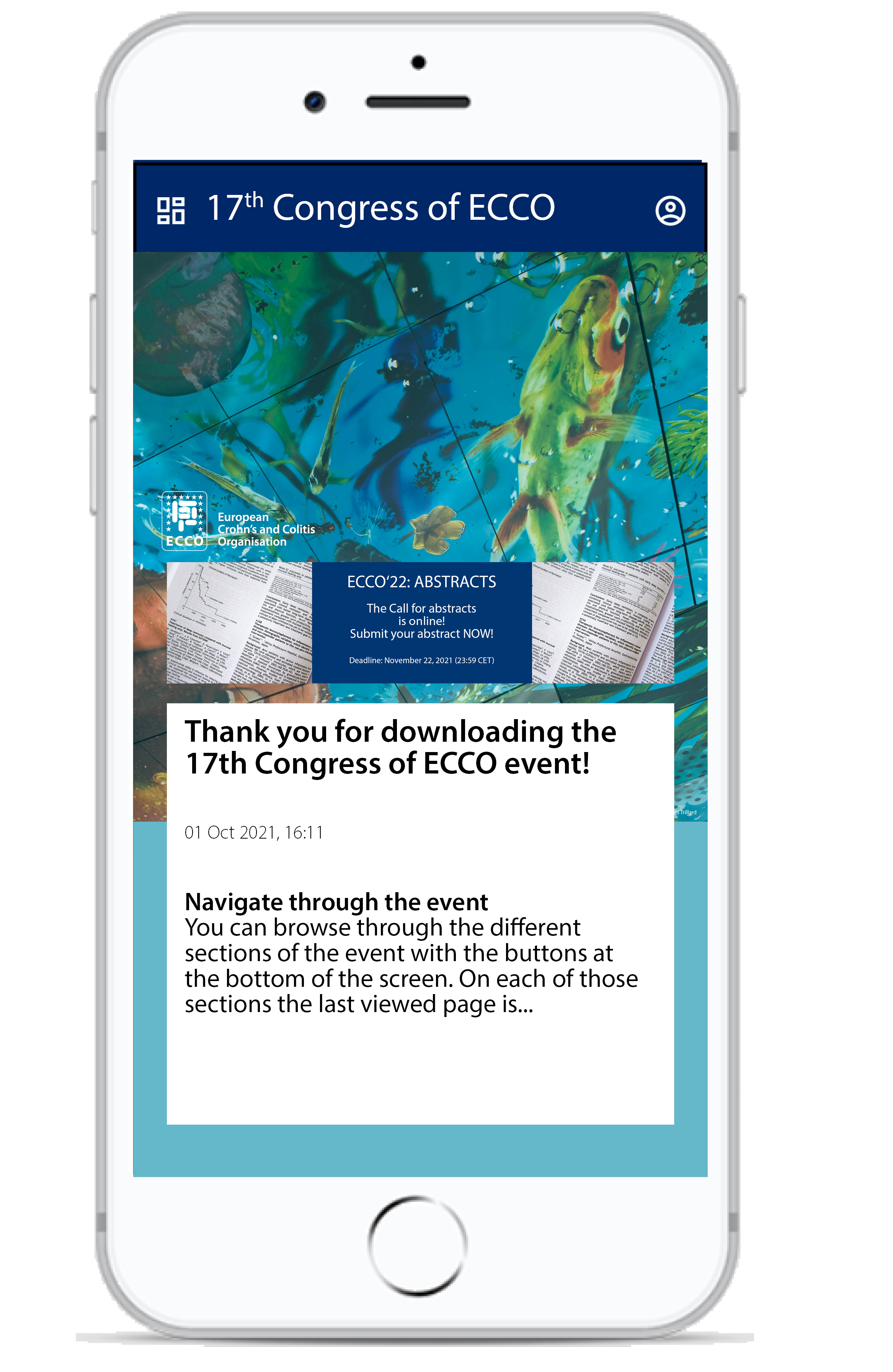 European and Colitis Organisation - ECCO - ECCO IBD App