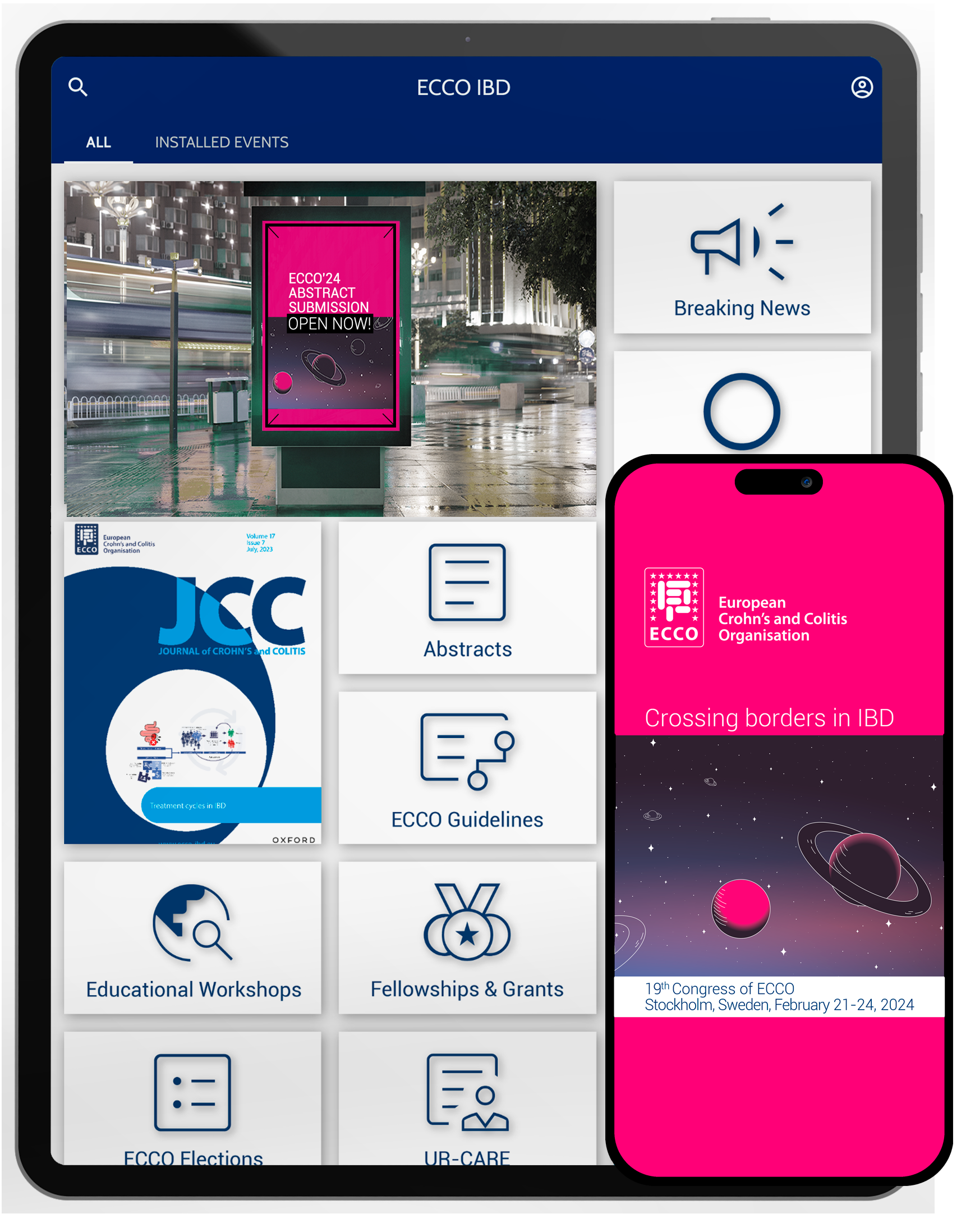 ECCO24 App Promo Image