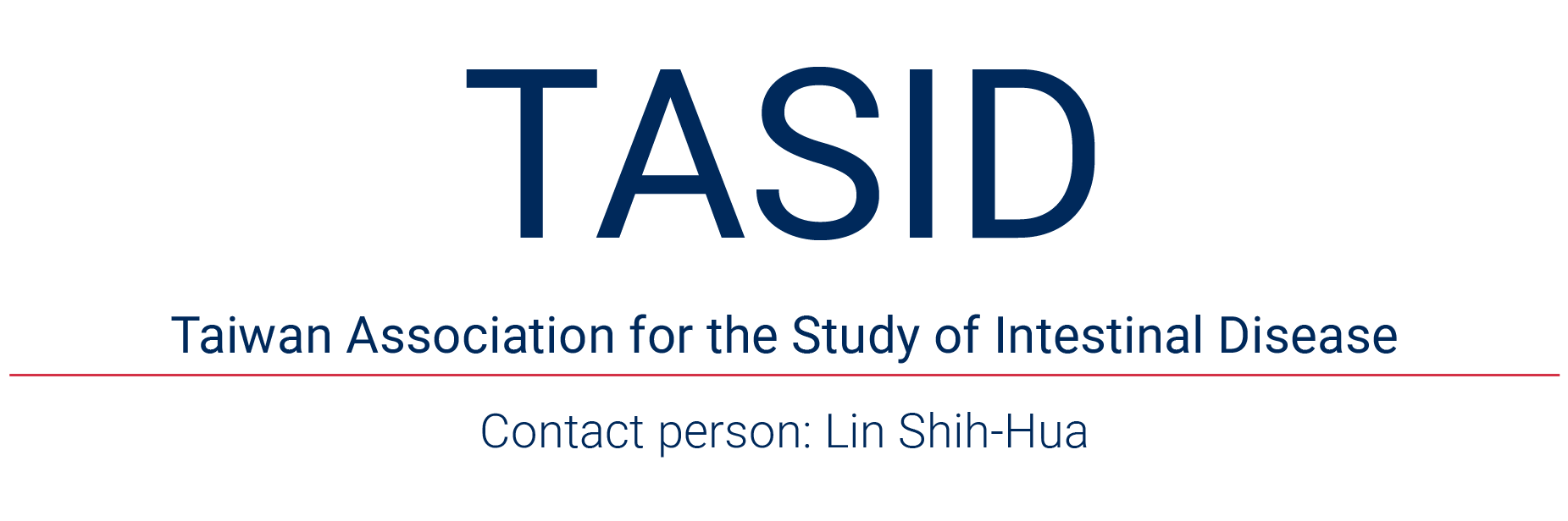 TSIBD – Taiwan Society of Inflammatory Bowel Disease; Contact person: Wang Horng-Yuan